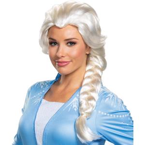 Disguise Disney Elsa Frozen 2 Womens' Adult Wig, Blonde, One Size Adult