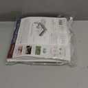 SafeRest Pillow Protector - Pack of 2 - Standard Size Waterproof Pillow Cover - Zippered Pillow Encasement for College Dorm Room, New Home - Cotton Terry, Waterproof, Breathable