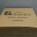 4 Pack Refrigerator Organizer Bins with Pull-out Drawer Stackable Clear Fridge Drawer Organizer Fruit Vegetable Storage Containers for Kitchen Pantry Organization (2 Large+2 Small)