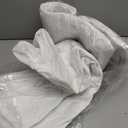 Crib Mattress Protector Sheets Waterproof 2 Pack, Quilted Crib Mattress Pad Cover Fitted Fits for Toddler Bed Mattress, White, 52 x 28