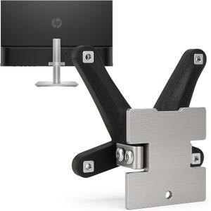 3IDEE VESA Mount Bracket for HP Monitor (M24h, M27h, 524sh, 527sh) - 75x75 - Easy Installation, Robust & Stable