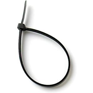 BH05763 32 x 12 Inch, Nylon Cable Tie 3.6 x 300mm (3/32 inch x 12 inch) -Black, Pack of 100, White, 100 Piece