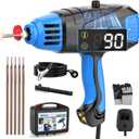 AZZUNO Handheld ARC Welding Machine, Portable Stick Welder Gun 110V, Small MMA Welder Machine with IGBT Inverter Fits for 1/16''-1/8'' Electrode Rods