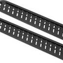 PATIKIL PP Safety Knife Cover Sleeves for 8" Bread Knife, 2 Pack Knives Edge Guard Blade Protector Universal Knife Sheath Portable for Kitchen, Black