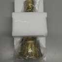 Candle Stick Holder Table Decor - Monkey Resin Modern Candlestick Holder Indoor Table Decor Animals Brass Gold Candle Stand for Living Room Home Decoration 3.25 x 3.25 x 9.25 Inch Guichifun