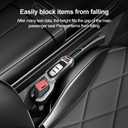 KIFIDAN 2PCS Car Seat Gap Filler Organizer,Upgrade Car Side Seat Gap Filler with Phone Holder,Multifunctional Car Seat Filler Gap Space Prevents Things Dropping for Cars,SUVs (Beige)