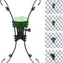 Net/Fence Mount Camera Backstop Compatible with GoPro Action Cameras and One X2,Smart Phones,Mevo Start, and Other Action Cameras for Softball, Tennis,Baseball, and Football Games Recording