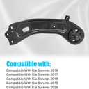 GXARTS Rear Lower Left Suspension Trailing Arm 55270C5050 55270-C5050 Compatible with Kia Sorento 2016 2017 2018 2019 2020 - Driver Side Trailing Control Arm with Bushing