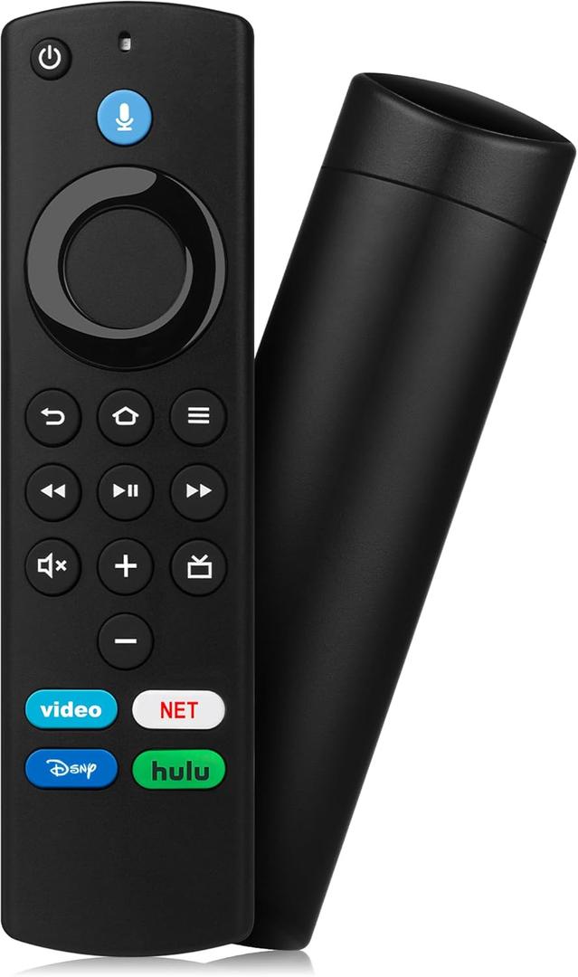 Replacement Voice Remote Control for Fire Smart TV Stick Lite, for Insignia TV Remote FireStick (2nd/3rd Gen)/4K/4K Max/TV Cube Smart TV 3rd Gen