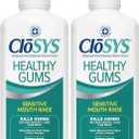 CloSYS Healthy Gums Mouthwash 32 Fl Oz, Pack of 2, Antiplaque, Anti-Gingivitis Mouthwash, Non-Burning, Non-Irritating