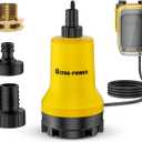 Cordless Submersible Water Transfer Pump, Compatible with Dewalt 20V Max Battery Pack, 17 GPM Sump Pump, Ideal for Pool, Spa, Hot Tub, Garden, Tool Only-Battery & Charger not included