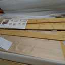 Wire Shelf Covers,30" W x 16" D,5pcs,Natural | Bamboo Wire Rack Covers for Pantry and Closet,Tool-Free,Snap-On,Durable