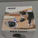 AEZ Pet Camera 1080P HD Lens Cat/Dog Camera Robot,Indoor Movable with Auto-Recharge, 2-Way Audio,Blinky Bot with Night Vision,Smart App Control for Cats/Dogs/Baby/Elderly (SD/Cloud Storage)