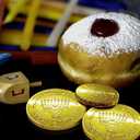 2 x The Hanukkah Company Chocolate Gelt Gold Coins In Mesh Bag, Milk Chocolate Coins, OUD Kosher Certified (10 Mesh Bags)