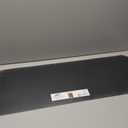 Shelf Liners for Wire Shelf System: Set of 4 in Graphite: 14 x 36 inch: Plastic Wire Shelving Shelf Mats