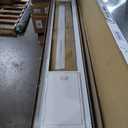 Ideal Pet Products Aluminum Pet Patio Door, Adjustable Height 77-5/8" to 80-3/8", 7" x 11-1/4" Flap Size, White, Medium/7" X 11.25" Flap Size