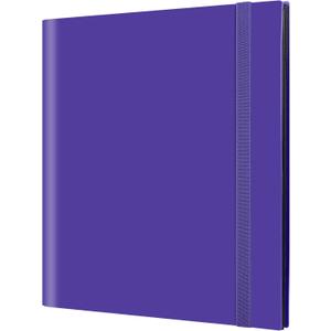 GEAoffice Card Binder 12 Pocket, 624 Pockets Trading Card Album Folder for Standard Cards, Side Loading Card Collection Folder for MTG, TCG, Sport Cards, Purple