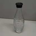 sodastream - Carbonating Carafe for Aqua Fizz machines | Eco-Friendly Reusable Glass Bottle | Keeps Sparkling Water Fresh | Dishwasher Safe | 24 Fl Oz | NOT compatible with other machines (20.8 Ounces, Clear)