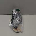 bropite Zipper Compression Socks Women & Men - 2Pairs Calf Knee High 15-20mmHg Open Toe Compression Stocking suit for Walking (Large-X-Large, C-Black/Nude)