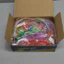 78PCs LED Light Up Toy Party Favors/Supplies Bulk Glow In The Dark For Adult Kids Birthday Halloween With 50 Finger Light, 12 Jelly Ring, 6 Flashing Glasses, 5 Bracelet, 5 Fiber Optic Hair Light