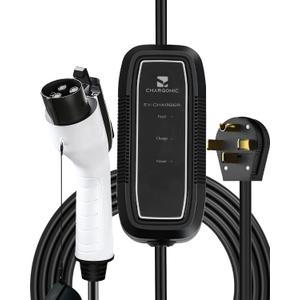 Level 2 EV Charger, 32Amp Home Electric Vehicle Charger with NEMA 14-50 Plug, 21ft Extension Cable Portable EV Charger for All J1772 Electric Vehicles (32Amp Portable Charger) Level 2 EV Charger, 32Amp Home Electric Vehicle Charger with NEMA 14-50 Plug, 21ft Extension Cable Portable EV Charger for All J1772 Electric Vehicles (32Amp Portable Charger)