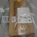 Floating Shelves Rustic Wood Wall Mounted Shelf Practical Metal Fence Design Ideal for Bedroom, Bathroom, Kitchen Set Of 3 (Carbonized Black)