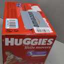 Huggies Size 5 Diapers, Little Movers Baby Diapers, Size 5 (27+ lbs), 58 Count
