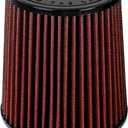 Mishimoto Performance Air Filter, 2.75in Inlet, 5in Filter Length, Red