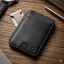 CukoHno for MagSafe Slim Wallet,6 Cards Holder,Magnetic Wallet for iPhone,for Galaxy with Magnetic Case,Magnetic Phone Card Holder,RFID Blocking,Minimalist Wallet for Travel Essentials,Black