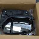 Passenger Side Mirror,Mirror Compatible with 2015-2025 Ford Transit 150 250 350 350 HD,Transit Side View Power Glass Towing Without Signal Light Non Heated,Black(Short Arm)