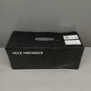 AERLANG Shiatsu Back and Neck Massager, Back Massager Deep Tissue Kneading Neck and Shoulder Massage with Heat, Electric Massage Pillow Fathers Day Gift Ideas from Daughter Son(NOT Cordless) (Black)