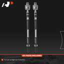 A-Premium 2 x Front Inner Tie Rod Ends, Compatible with Subaru Forester 2019-2023, WRX 2023