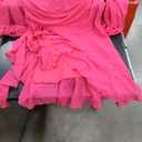 Women's Bodycon Midi Dress Fall Long Sleeve Ruched Ruffle Hem Mermaid Cocktail Wedding Guest Dresses
, S