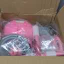 Tricycle for Toddlers 1-3 3-5 Year Olds, Unicorn Toddler Bike Baby Balance Bike with Colorful Lighting Wheels & Large Basket, Birthday Gift and Toy for 1 2 3 4 5 Year Olds Girls (Pink)