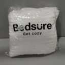 Bedsure Electric Blanket Twin - Thick Striped Flannel Electric Blanket, Heating with 10 Time Settings, 6 Heat Settings, and 8-Hour Timer Auto Shut Off, Gift for Grandma (62x84 inches, White)