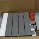 HIPS Shower Benches for Inside Shower, Shower Stool with Space-Efficient Storage Shelf, Waterproof Shower Chair Seat for Spa Bathroom(Light Gray)