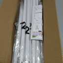 6.6FT Metal Wedding Arch Backdrop Stand,Stable Wedding Arch Frame for Wedding Ceremony Birthday Party Baby Shower Graduation Anniversary Floral Decoration,White