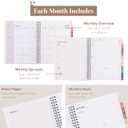 3 x Rileys 2026 Planner, Agenda Planner With Weekly And Monthly View, Daily Agenda Book And Yearly Planners Calendar Book, Spiral Bound With Tabs, Notes, Goals And Holidays (Lilac, 8 x 6 in)