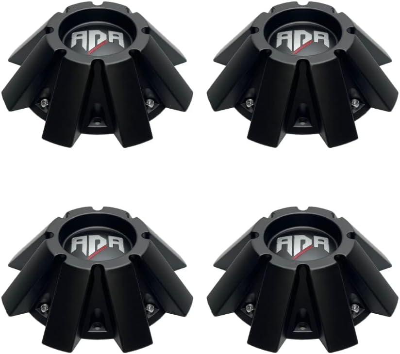 Wheel Cap Hub Cap RDR Red Dirt Road Matte Black CBRD1-2P Center Cap (4)