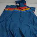 SUN CUBE Surf Poncho Changing Robe with Hood, Quick Dry Microfiber Wetsuit Changing Towel for Surfing Beach Swim Outdoor Sports Men, Absorbent Wearable Towel Cover Up with Pocket, Sunset Blue (One Size)