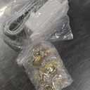 Makeup Vanity Desk with Mirror and Lights, Vanity Desk with 8 Drawers & Storage Shelves, Vanity Table with Power Outlet, 3 Color Modes & Adjustable Brightness Dressing Table, Bedroom, Brown (15.75D*40-68W*55.91H)