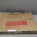 LOAAO 20X16 Inch Black Metal Framed Bathroom Mirror for Wall, Matte Black Bathroom Vanity Mirror Farmhouse, Large Rounded Rectangle Mirror, Anti-Rust, Hangs Horizontally or Vertically