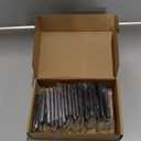 Ravinte 20 Pack Solid 3 Inch Center to Center Slim Square Bar Drawer Handles Kitchen Cabinet Handles Black Drawer Pulls Kitchen Cabinet Hardware Kitchen Handles Matte Black Cabinet Pulls