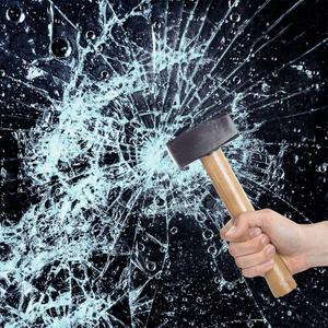 8 Mil Clear Security and Safety Window Film Shatterproof Film for Glass Windows Anti Shatter Tempered Glass Cover Clings Film for Home and Office (30in x 12ft, 8mil-transparent)