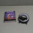 Mini Wireless Speaker with Bluetooth Lamp, Atmosphere Lamp, Wireless Charging, Alarm Clock,Smart LED Table Lamp, Night Light, Birthday Gifts for Girls Boys Party Aged 4-12 (Black)