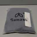 Sunzel Flare Leggings, Crossover Yoga Pants with Tummy Control, High-Waisted and Wide Leg (Medium, Dark Grey)