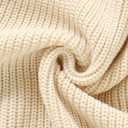 Halloween Toddler Girl Sweater Spooky Hand Embroidered Sweater Fall Ghost Pumpkin Outfit 1-5Y (4-5T, Beige)