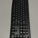 Logitech K270 Wireless Keyboard for Windows, 2.4 GHz Wireless, Full-Size, Number Pad, 8 Multimedia Keys, 2-Year Battery Life, Compatible with PC, Laptop, Black (1 Pack)