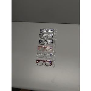 CCVOO 6 Pack Blue Light Blocking Reading Glasses, Anti Headache/Glare/Eye Strain Readers Computer Eyeglasses Women/Men (6 Pack Mix,1.00) 2.0+