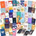 Mr. Pen- Encouragement Cards, 100 pcs, Inspirational Cards, Motivational Cards, Inspirational Note Cards, Motivational Quote Cards, Kindness Cards, Inspirational Quote Cards Bulk (4.25 x 5.5 inches, Retro rainbow)